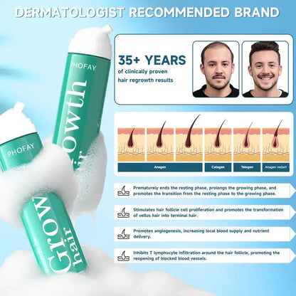 PHOFAY Minoxidil Anti-Hair Loss Mousse